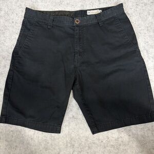 Volcom Men’s Chino Shorts 34 Black Classic Casual